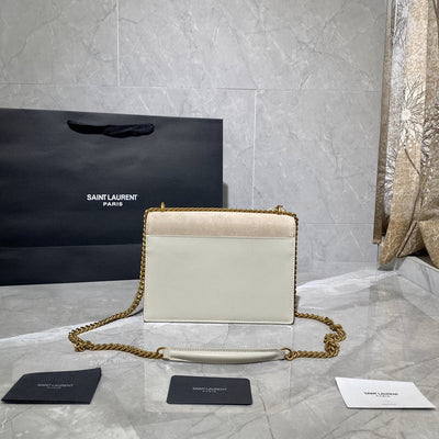 saint laurent sunset shoulder bag ‘sea salt’ - image 6
