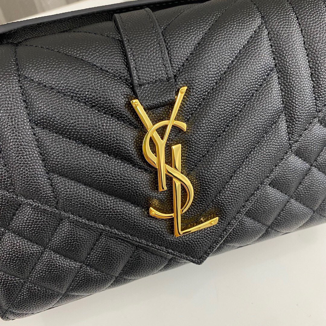 saint laurent envelope bag small black - image 5