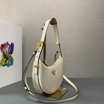Pr*da arque small leather shoulder bag - image 9