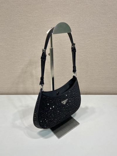 Pr*da cleo crystal-embellished shoulder bag - image 6