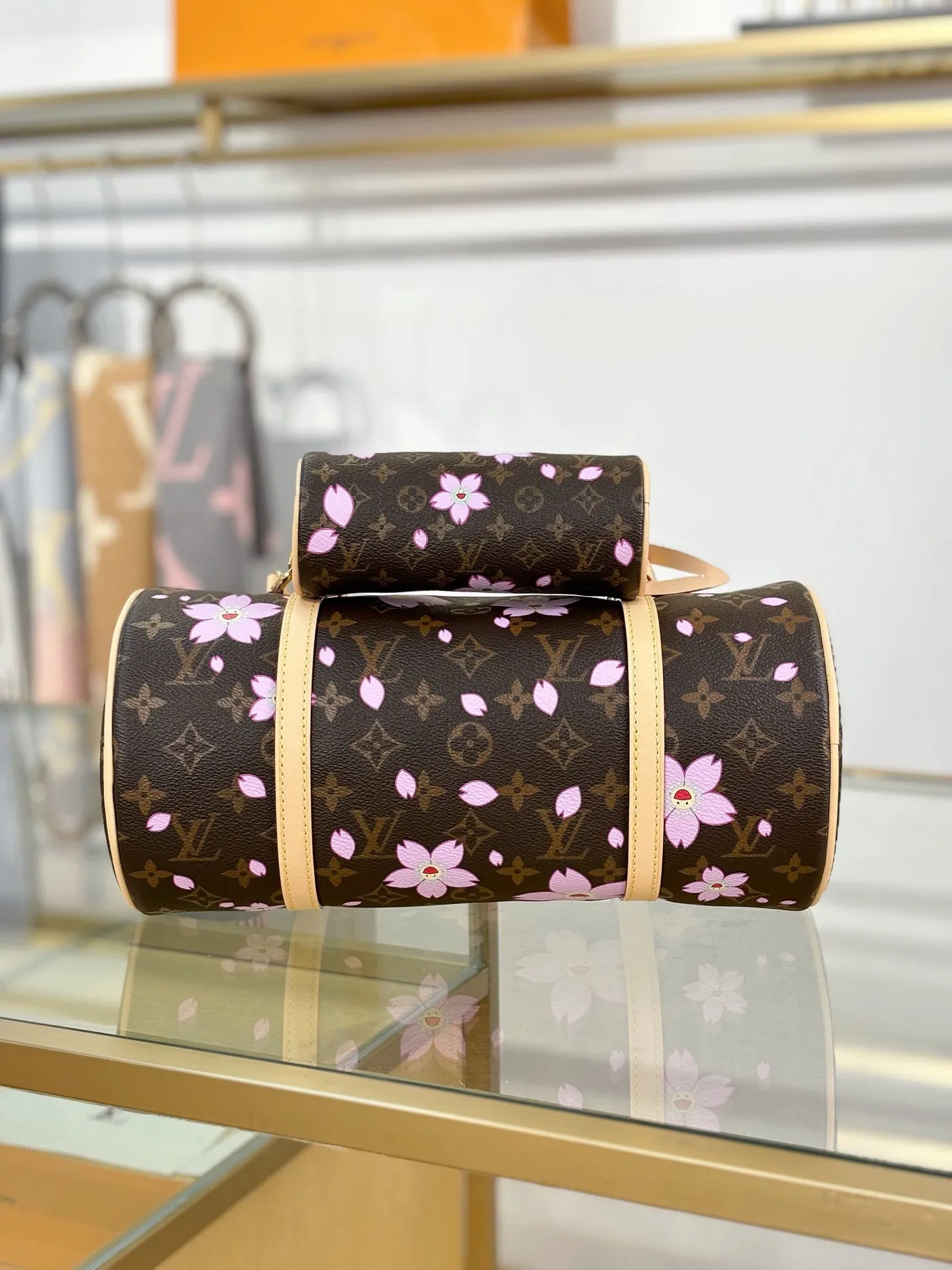 lv x tm papillon monogram canvas - image 5