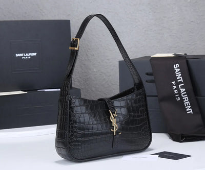 Y*L black crocodile shoulder bag - image 5
