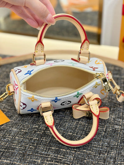 Lou*s Vuitt*n x takashi murakami nano speedy bag - image 4