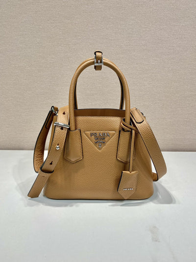Pr*da small Pr*da double saffiano leather bag - image 9