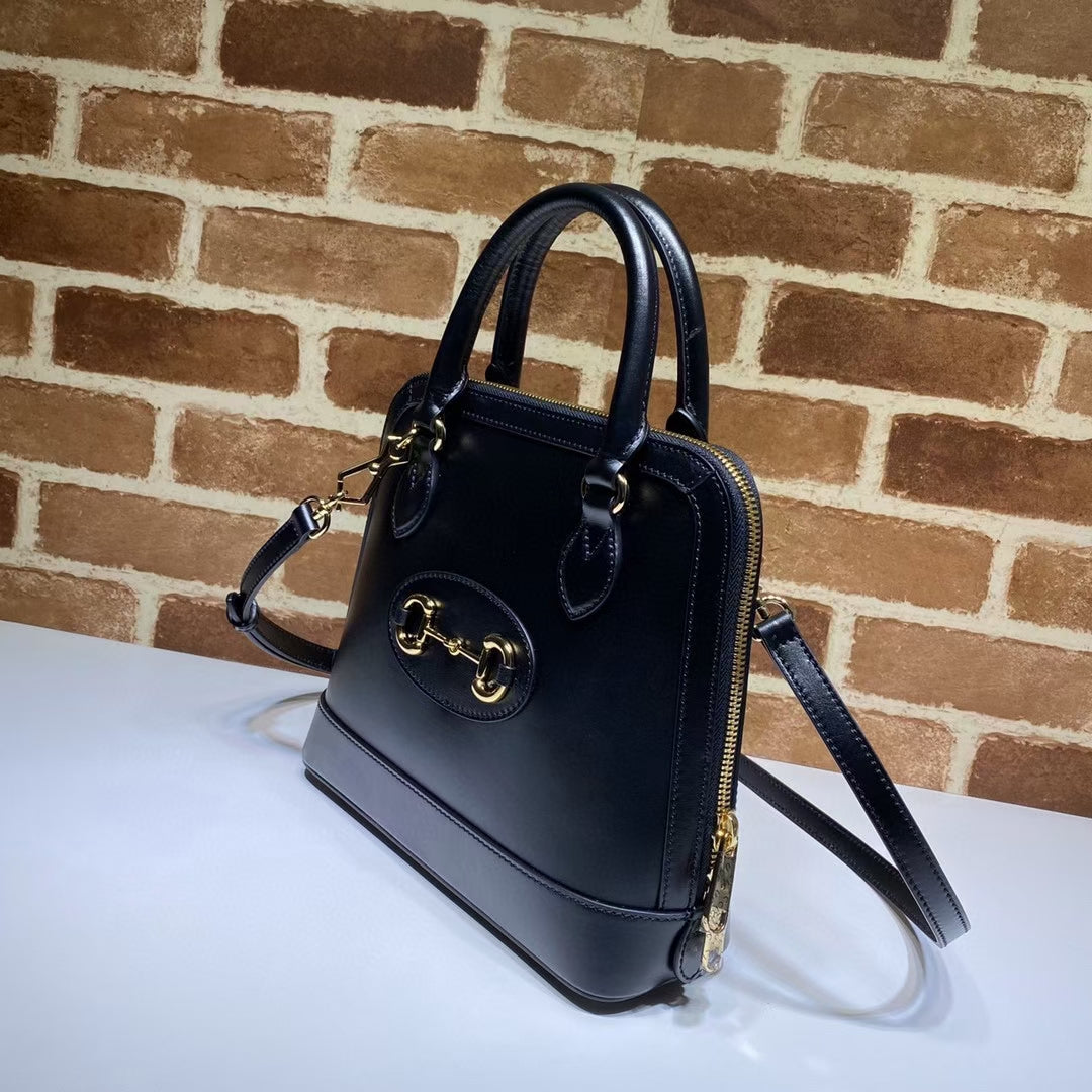 Guc*i horsebit 1955 small top handle bag - image 8