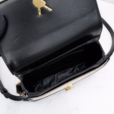 saint laurent solferino medium cotton and leather shoulder bag - image 7