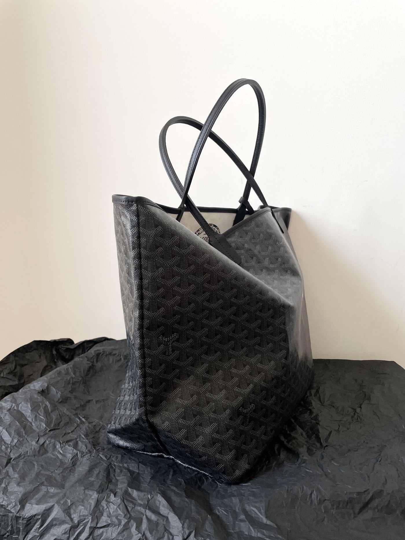Goya*d black Goya*dine saint Lou*s pm leather - image 6