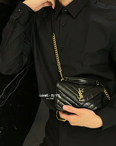 saint laurent uptown mini crossbody bag - image 2