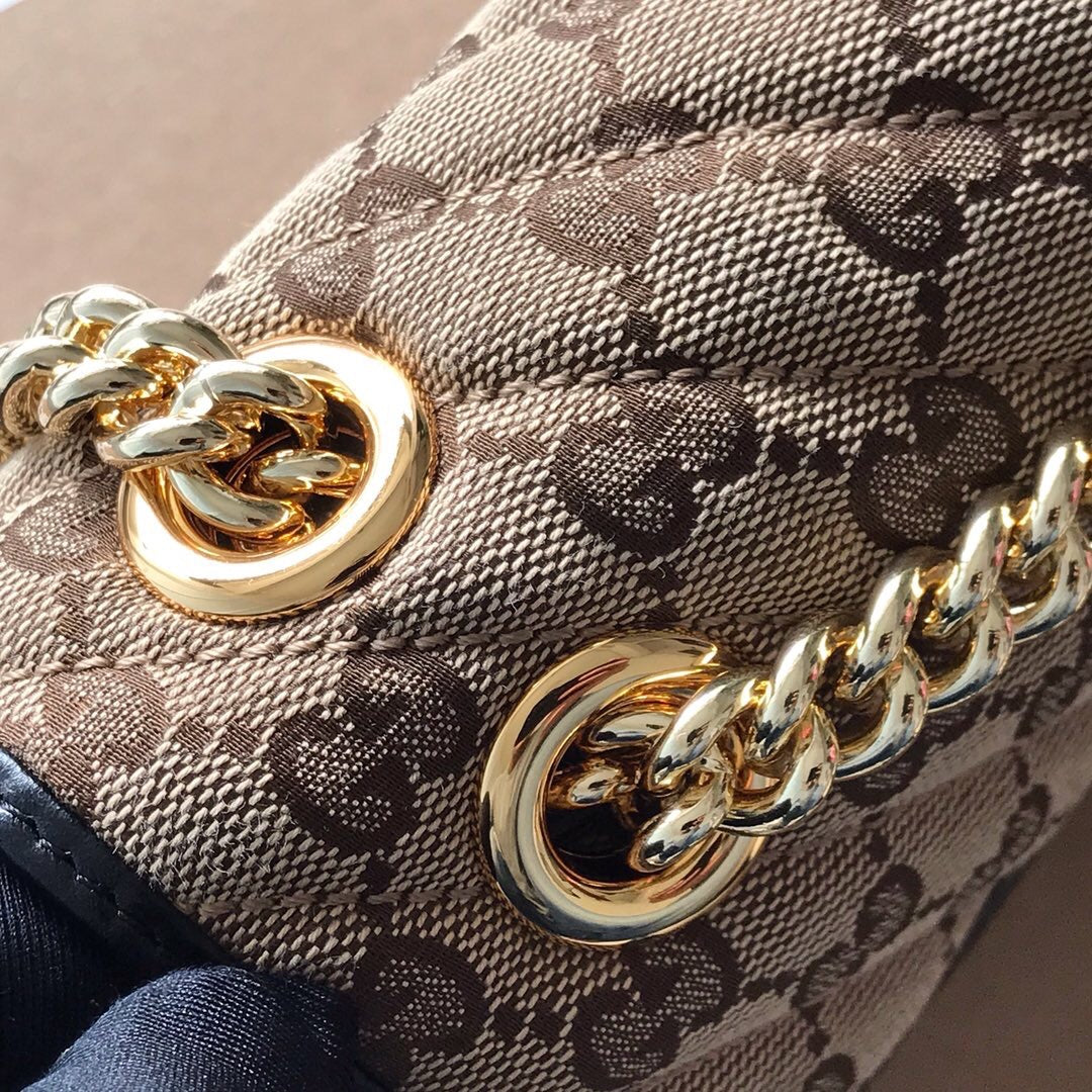 Guc*i gg marmont gg shoulder bag small - image 7