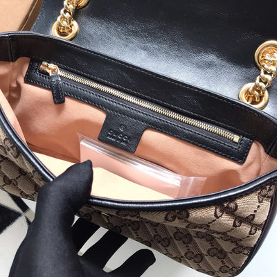 Guc*i gg marmont gg shoulder bag small - image 8