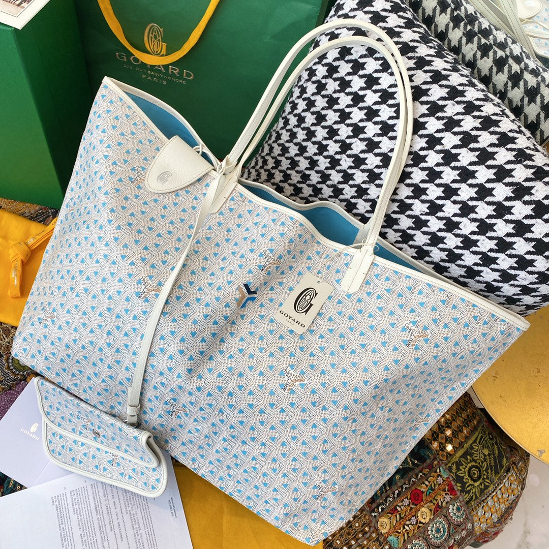 Goya*d limited edition saint Lou*s claire-voie gm bag /tote – blue - image 5