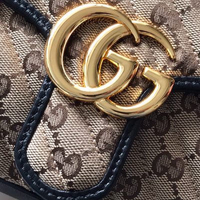 Guc*i gg marmont gg shoulder bag small - image 9
