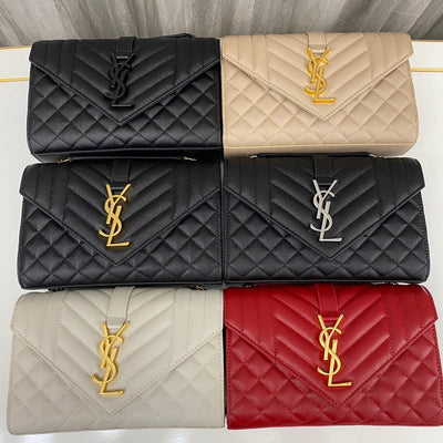 saint laurent envelope bag small black - main image