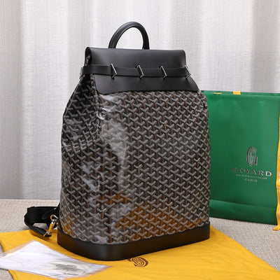 Goya*d steamer gm black leather travel - image 5