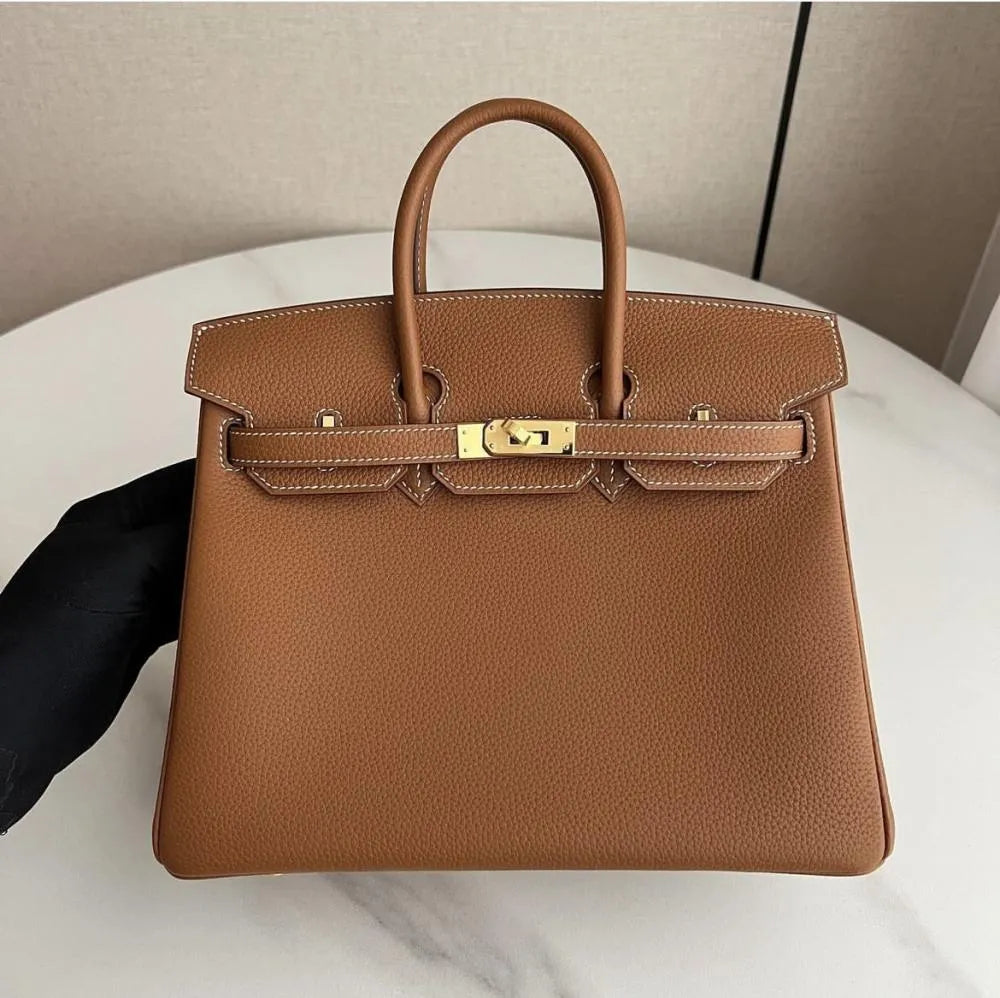 Herm*s birkin 25 gold colour with gold hardware - main image