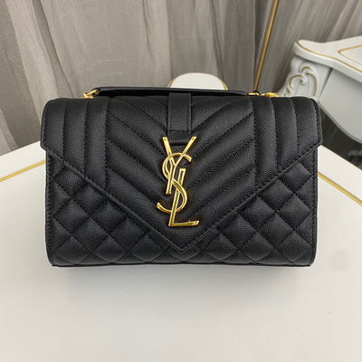saint laurent envelope bag small black - image 6