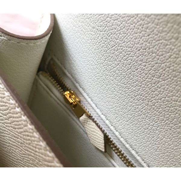 HERM White Constance MM 24cm Epsom Leather Bag - Image 9