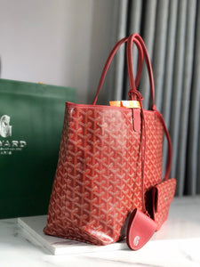 Goya*d saint Lou*s red tote bag - image 6