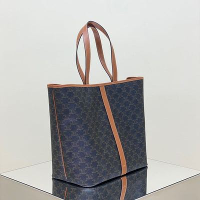 CEL Triomphe Canvas Shopping Tote - Image 2