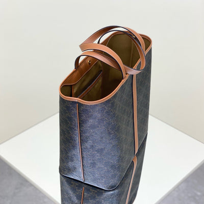 CEL Triomphe Canvas Shopping Tote - Image 7