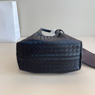 SMALL PINACOTECA TOTE BAG 25 IN BLACK CALFSKIN - Image 7