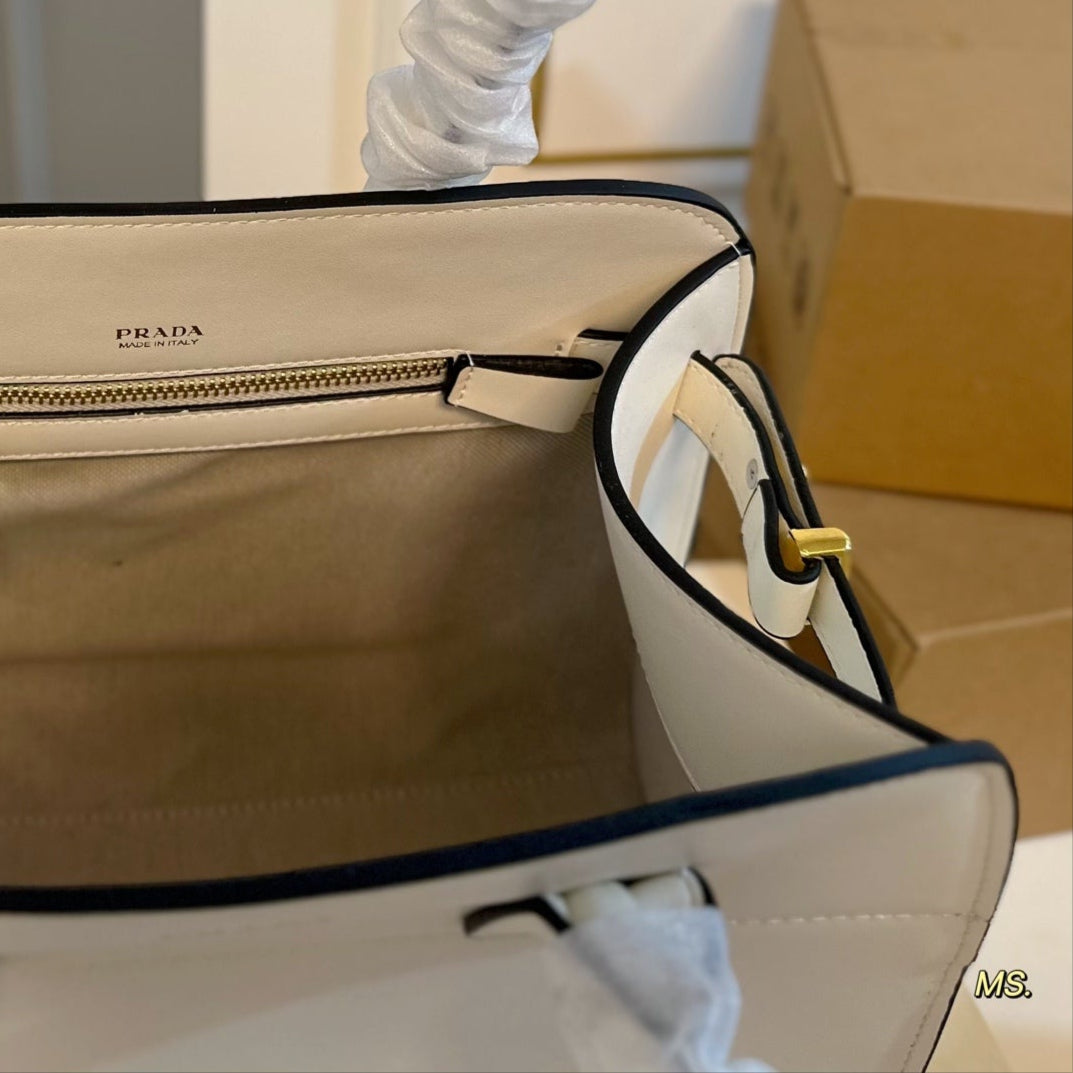 medium galleria bag 28 in cider brown smooth calfskin gold hardware - image 5