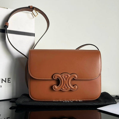 CLASSIQUE TRIOMPHE 22 TAN SMOOTH CALFSKIN - Main Image