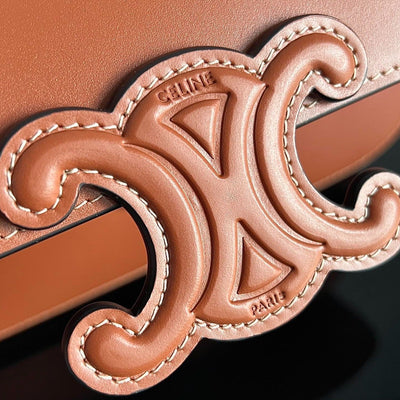CLASSIQUE TRIOMPHE 22 TAN SMOOTH CALFSKIN - Image 9