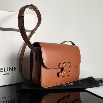 CLASSIQUE TRIOMPHE 22 TAN SMOOTH CALFSKIN - Image 11