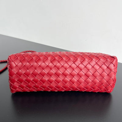 SMALL ANDIAMO 29 IN RED LAMBSKIN - Image 6