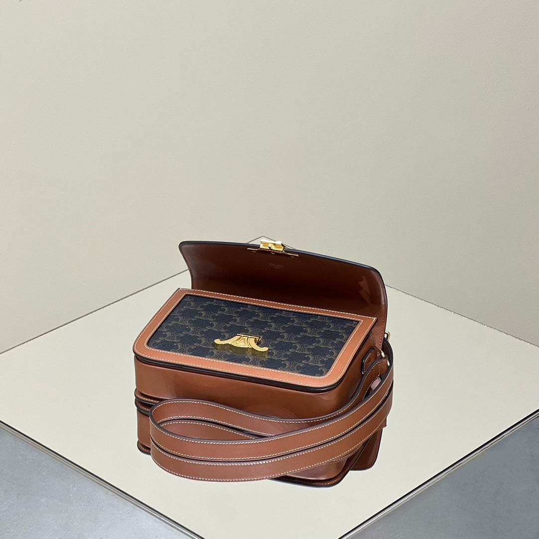 CLASSIQUE TRIOMPHE 22 CALFSKIN BLACK BROWN - Image 6