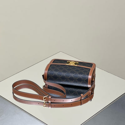 CLASSIQUE TRIOMPHE 22 CALFSKIN BLACK BROWN - Image 7