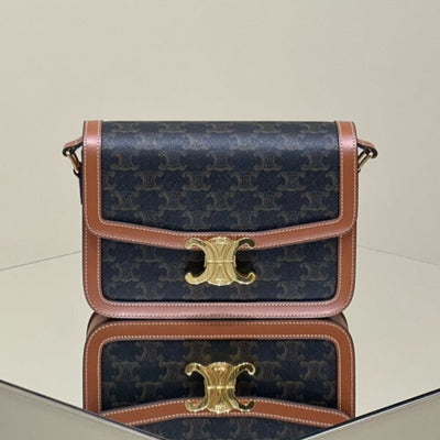 CLASSIQUE TRIOMPHE 22 CALFSKIN BLACK BROWN - Main Image