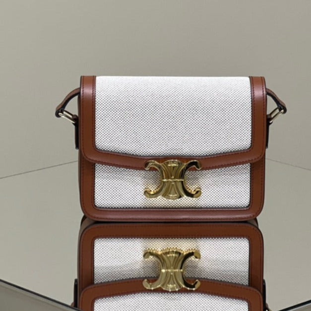 CLASSIQUE TRIOMPHE 22 CALFSKIN NATURAL TAN - Main Image