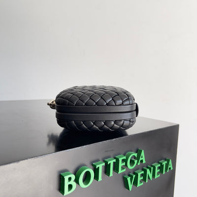 CLASSIC KNOT 20 IN BLACK LAMBSKIN - Image 8