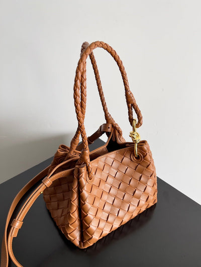 BV Small Parachute 21 Tan Lambskin Ghw - Image 4