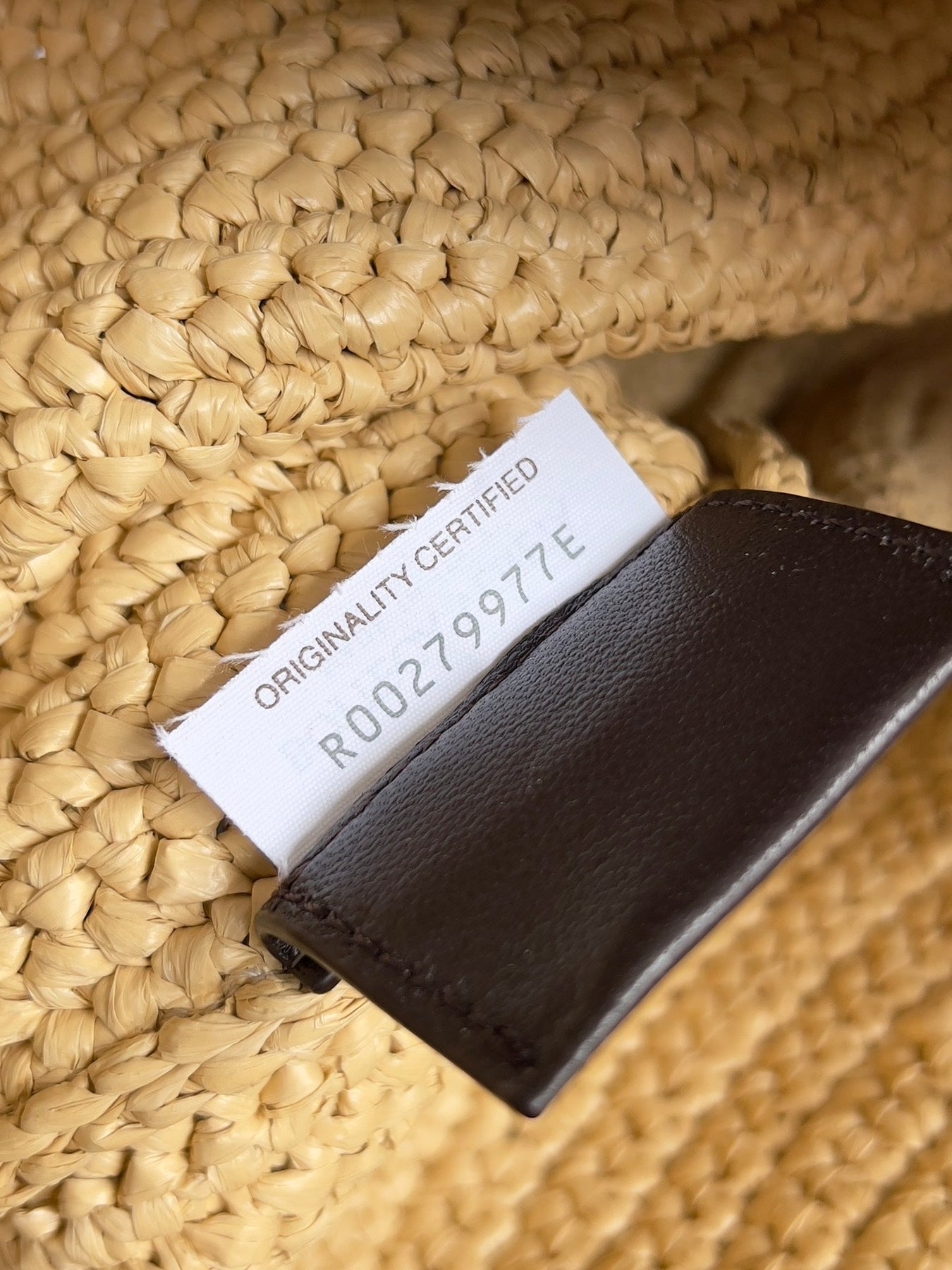 SARDINE CHAIN 33 IN NATURAL RAFFIA - Image 9