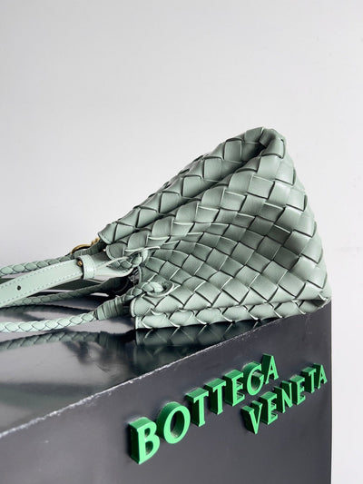 BV Small Parachute 21 Seafoam Lambskin Ghw - Image 7