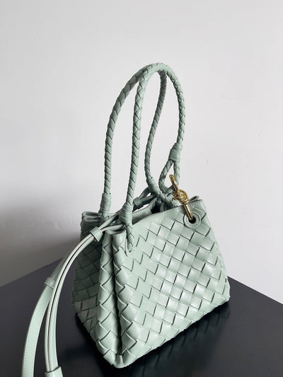 BV Small Parachute 21 Seafoam Lambskin Ghw - Image 4