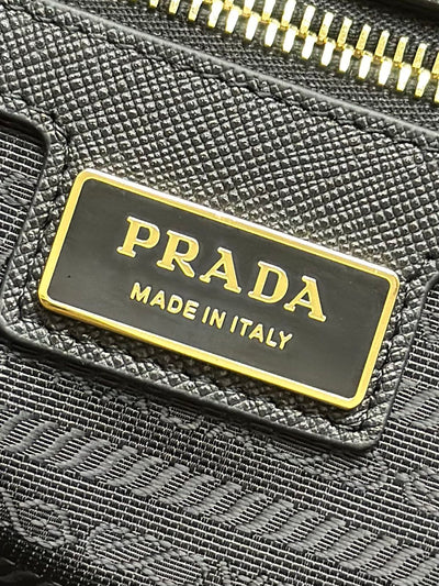CLASSIC TOTE BAG 43 IN BLACK RE-NYLON FABRIC