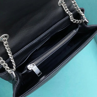 Y*L loulou small with sliver hard 1:1 top quality replica bag - image 4