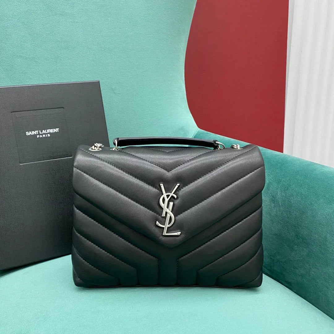 Y*L loulou small with sliver hard 1:1 top quality replica bag - main image