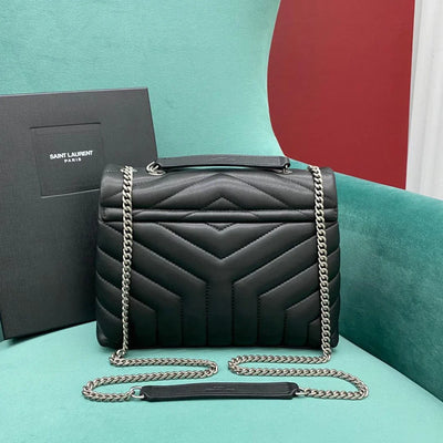 Y*L loulou small with sliver hard 1:1 top quality replica bag - image 8