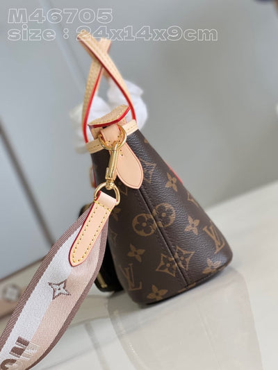Lou*s Vuitt*n lv neverfull mini monogram handbags 24x14x9cm - image 6